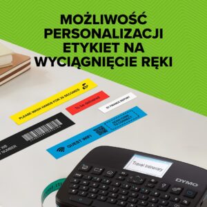 DYMO LabelManager LabelWriter 640CB Portable & Rechargeable Label Maker with Dual Connectivity - 2197370 etikečių spausdintuvas Tiesioginis terminis/terminis perdavimas 12 mm/sec QWERTY - Image 3