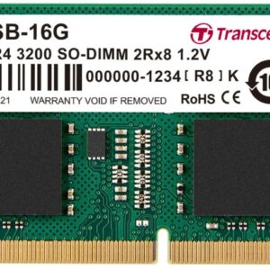 Transcend JetRam JM3200HSB-16G atminties modulis 16 GB DDR4 260-pin SO-DIMM