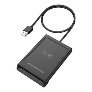 Conceptronic BIAN11B išmanusis kortelių skaitytuvas Vidaus USB USB 2.0 Juoda - Image 1