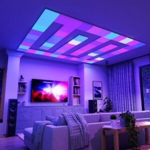 Nanoleaf NF083E00-1SL išmanusis šviestuvas Išmanusis prie lubų tvirtinamas šviestuvas „Wi-Fi“ - Image 2