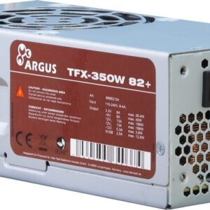 Inter-Tech TFX-350W maitinimo blokas 20+4 pin ATX ATX Pilka