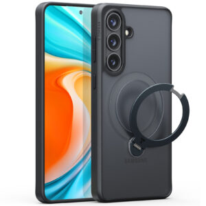 Torras Ostand Q3 Spin, obsidian black - Samsung Galaxy S26
