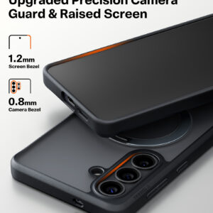 Torras Ostand Q3 Spin, obsidian black - Samsung Galaxy S26 - Image 8