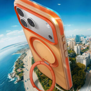 Torras Ostand O3 Hue, golden citrus - Apple iPhone 17 Pro Max - Image 5