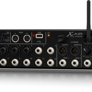 Behringer XR12 garsų maišiklis 12 kanalai Juoda