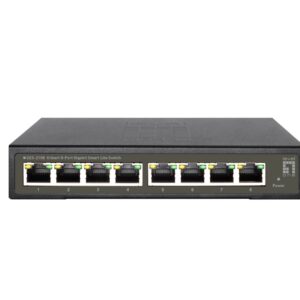 LevelOne GES-2108 tinklo komutatorius Valdomas L2 Gigabit Ethernet (10/100/1000) Juoda - Image 1