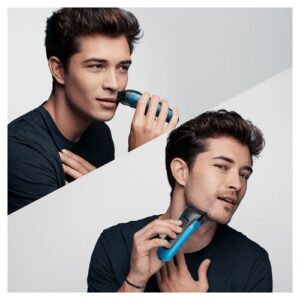 Braun Series 3 310s Skustuvas Apkarpymo mašinėlė Juoda, Mėlyna - Image 3