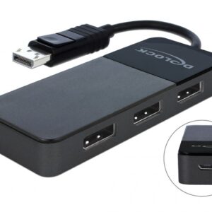 DeLOCK 87737 vaizdo signalų daliklis DisplayPort 3x DisplayPort - Image 2