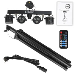LIGHT4ME Belka LED Par Derby Laser - apšvietimo rinkinys