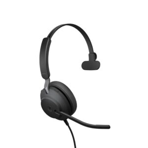 Jabra Evolve2 40 SE Laisvų rankų įranga Vielinis Su lankeliu Skambučiai / muzika USB Type-C / USB Type-A Juoda - Image 3