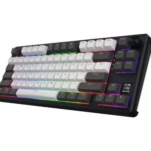HATOR Skyfall Pro Wireless 80 klaviatūra Žaidimams USB + RF Wireless + Bluetooth QWERTY Anglų (JAV) Juoda, Pilka - Image 3