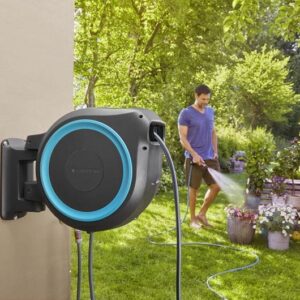Gardena 18620-20 sodo žarnos ritė Ant sienos kabinama ritė Automatinis Juoda - Image 2