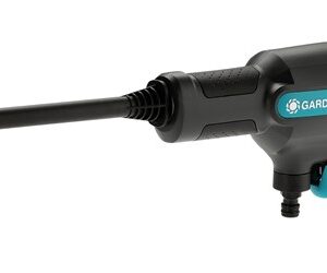 Gardena AquaClean 24/18V P4A slėginis plautuvas Kompaktiškos Baterija 250 l/h Juoda, Mėlyna, Oranžinė