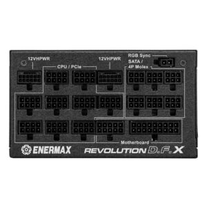 Enermax ERT1650EWT maitinimo blokas 1650 W 20+4 pin ATX ATX Juoda - Image 2