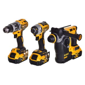 GALVANINIŲ ĮRANKIŲ RINKINYS COMBO DEWALT DCK368P3T-QW (DCH273+DCD796+DCF887) - Image 2