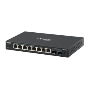 TP-Link ES210X-M2 tinklo komutatorius Valdomas 2.5G Ethernet (100/1000/2500) Stalinis / tvirtinamas prie sienos Juoda - Image 3