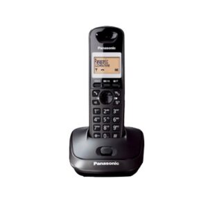 Panasonic KX-TG2511 DECT telefonas Skambintojo ID Juoda