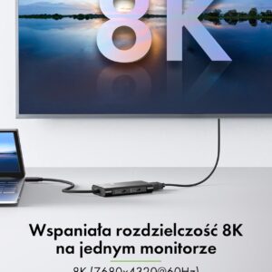 ICY BOX IB-AD1030-C USB 3.2 Gen 2 (3.1 Gen 2) Type-C 10000 Mbit/ai Juoda - Image 3