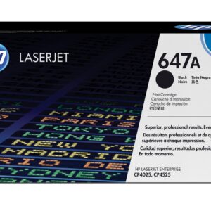 HP 647A Black Original LaserJet Toner Cartridge - Image 1