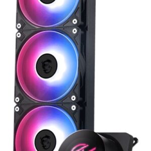 MSI MPG CORELIQUID P13 Kompiuterio aušinimo sistema Procesorius Universalusis skystinis aušintuvas 12 cm Juoda 1 vnt - Image 2