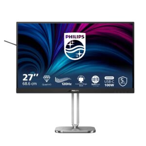 Philips 27B2U4601/00 kompiuterio monitorius 68,6 cm (27") 2560 x 1440 pikseliai Quad HD LCD Pilka - Image 2