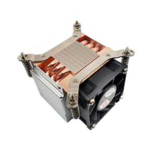 Inter-Tech Q-5 Procesorius Radiatorius 6 cm Juoda, Sidabras 1 vnt - Image 3
