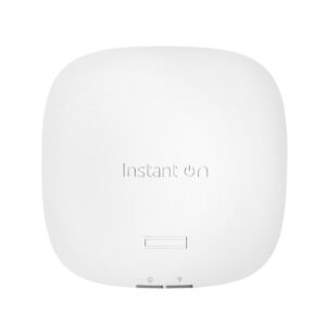 HPE Aruba Networking Networking Instant On Indoor Access Point 2x2 Wi-Fi 6 (RW) AP22 1200 Mbit/ai Balta Maitinimas per Eternetą (PoE) - Image 1