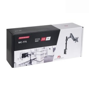 Maclean MC-775 monitoriaus laikiklis arba stovas 81,3 cm (32") Stalas Pilka