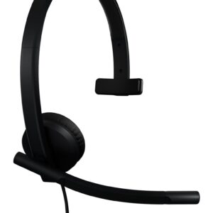 Logitech H570e Laisvų rankų įranga Vielinis Su lankeliu Biuras / skambučių centras C tipo USB Juoda - Image 2