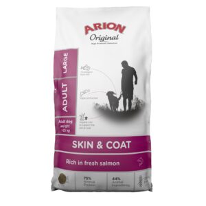 ARION Original Skin & Coat Large Salmon - sausas maistas šunims - 12kg