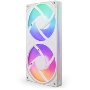 NZXT RF-U24HF-W1 Kompiuterio aušinimo sistema Kompiuterio korpusui Ventiliatorius Balta - Image 2