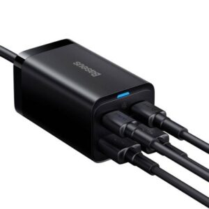 Baseus GaN3 Pro Mobilusis telefonas, Planšetinis kompiuteris Juoda AC Vidaus - Image 3