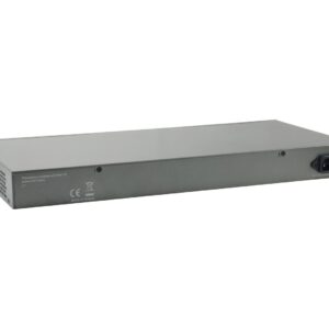 LevelOne GEP-2651 tinklo komutatorius Valdomas L3 Gigabit Ethernet (10/100/1000) Maitinimas per Eternetą (PoE) Juoda - Image 2