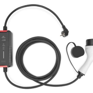 Digitus DK-1P16-A-050-BL elektromobilių įkrovimo kabelis Juoda Type 2 Schuko 1 5 m - Image 1