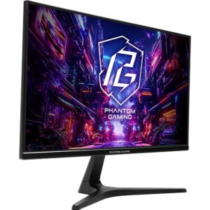 Asrock Phantom Gaming kompiuterio monitorius 62,2 cm (24.5") 1920 x 1080 pikseliai „Full HD“ LED Juoda - Image 2