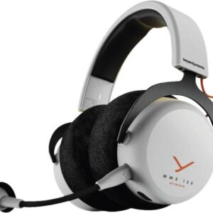 Beyerdynamic MMX 150 Laisvų rankų įranga Vielinis ir Bevielis Su lankeliu Žaidimams C tipo USB Bluetooth Balta - Image 2