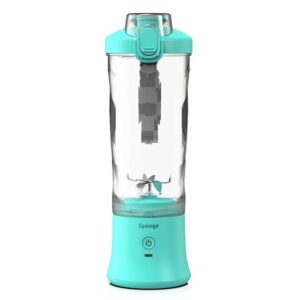 Sponge Akumuliatorinis 0,6 l puodelio maišytuvas Turquoise