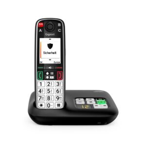 Gigaset EASY 500A Analoginio ryšio / DECT telefonas Skambintojo ID Juoda, Sidabras - Image 3