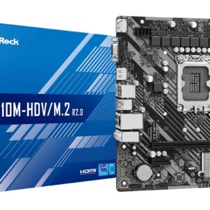 Asrock H610M-HDV/M.2 R2.0 Intel H610 LGA 1700 „micro ATX“