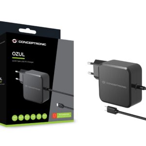 Conceptronic OZUL05BE mobiliojo įrenginio kroviklis Universalus Juoda AC Vidaus - Image 3