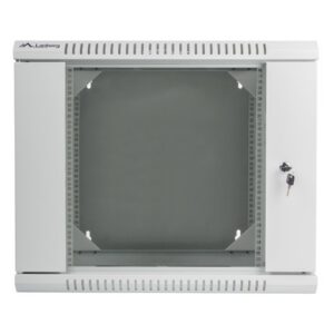 Lanberg WF02-6609-10S lentyna 9U Sieninis stovas Pilka - Image 2