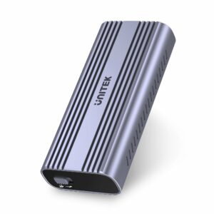 UNITEK S1226A saugojimo diskų korpusas SSD korpusas Juoda, Pilka M.2