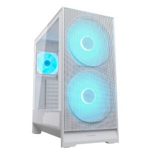 COUGAR CGR-5VA4W-RGB „Midi Tower“ Balta - Image 1