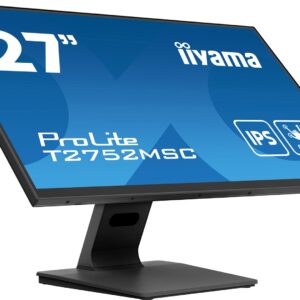 iiyama ProLite T2752MSC-B1 kompiuterio monitorius 68,6 cm (27") 1920 x 1080 pikseliai „Full HD“ LED Lietimui jautrus ekranas Juoda