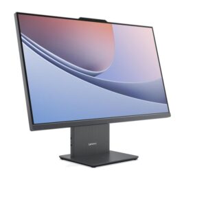 „Lenovo IdeaCentre AIO 24ILL11 Ultra 5“ 226 V, 23,8 colių FHD IPS, 250 nits, 100 Hz, AG, 16 GB LPDDR5X-8533, 512 GB SSD, „Intel Arc Graphics“, 130 V, 5,0 MP kamera, be operacinės sistemos, „Cloud Grey“