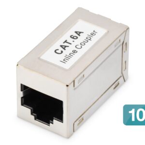 Digitus DN-93905-10 kabelių lizdinio / kištukinio jungčių tipo keitiklis RJ-45 Sidabras - Image 1