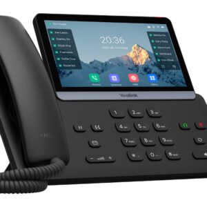 Yealink T77U IP telefonas Juoda LCD - Image 2
