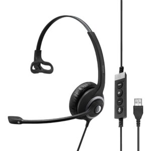 EPOS IMPACT SC 230 USB MS II Laisvų rankų įranga Vielinis Su lankeliu Biuras / skambučių centras USB A tipo Juoda