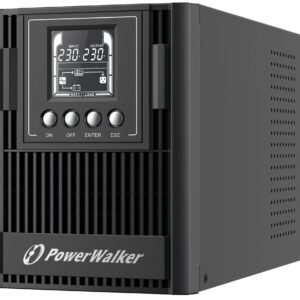 PowerWalker VFI 1000 AT FR nepertraukiamo maitinimo resursai (UPS) Dviguba konversija (prisijungus) 1 kVA 900 W 3 AC išvestis(ys / čių) - Image 2