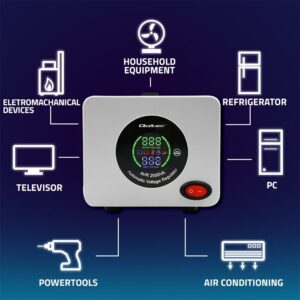 Qoltec 50724 Automatinis įtampos stabilizatorius AVR 2000VA - Image 2